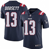 Nike Men & Women & Youth Patriots 13 Phillip Dorsett Navy Color Rush Limited Jersey,baseball caps,new era cap wholesale,wholesale hats